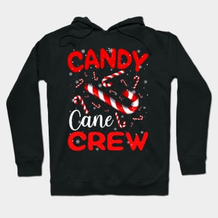 Candy Cane Crew Funny Christmas Candy Lover X-mas Hoodie